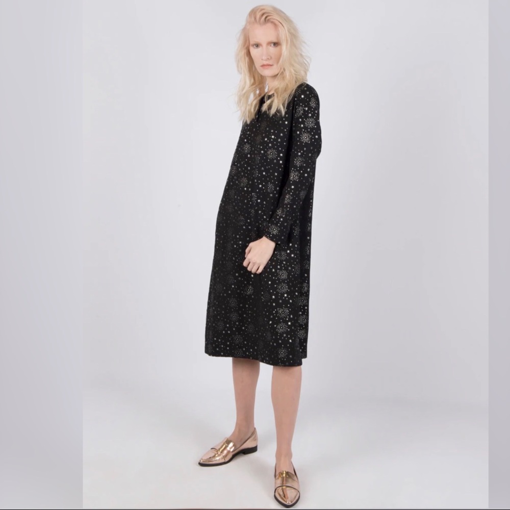 Ruti Horn Galaxy Shift Dress | M